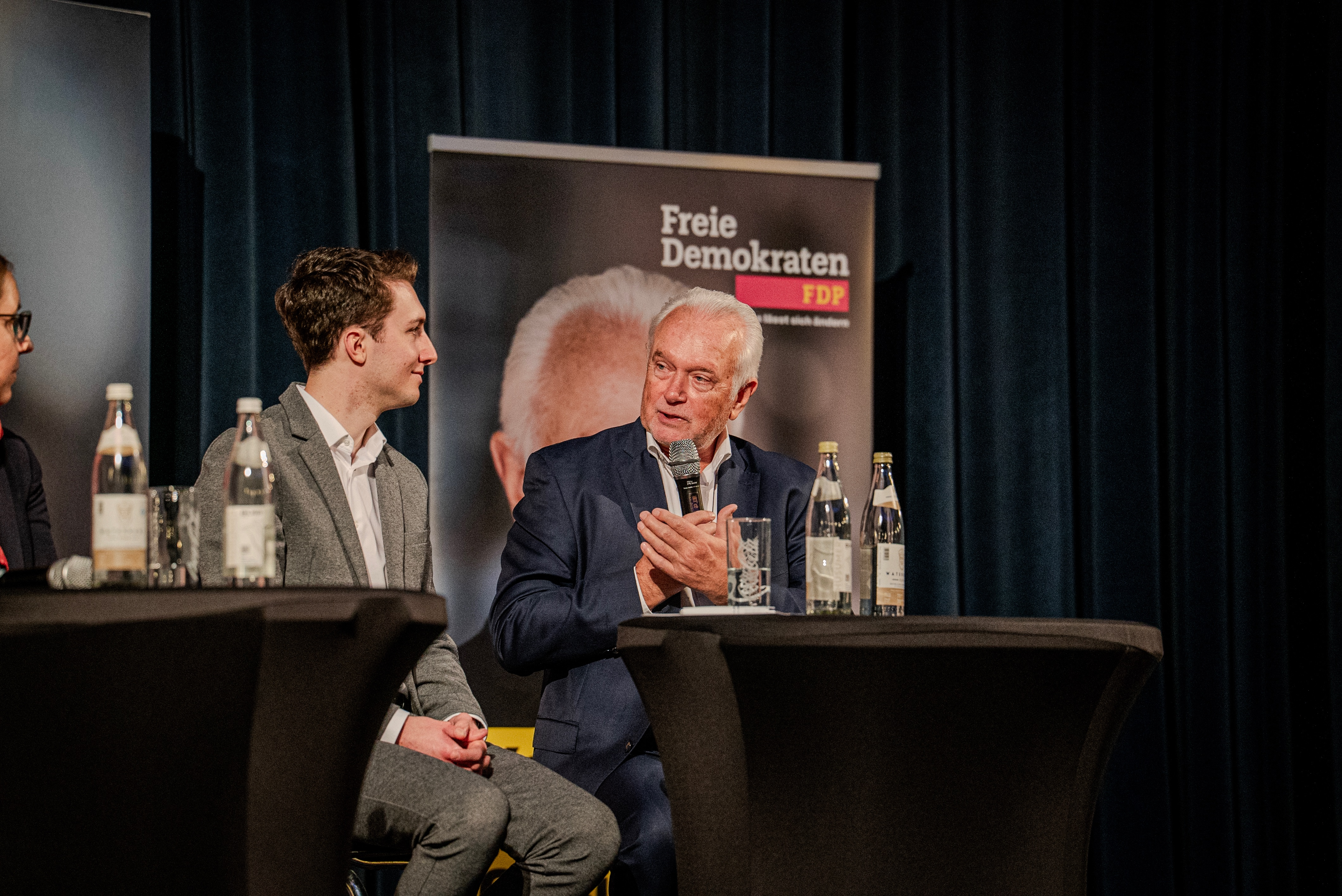 Kubicki und Basler in Diskussion