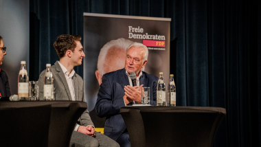 Kubicki und Basler in Diskussion